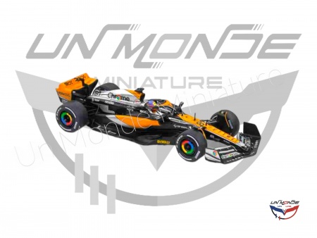 McLaren MCL60 O.PIASTRI 2023 Orange