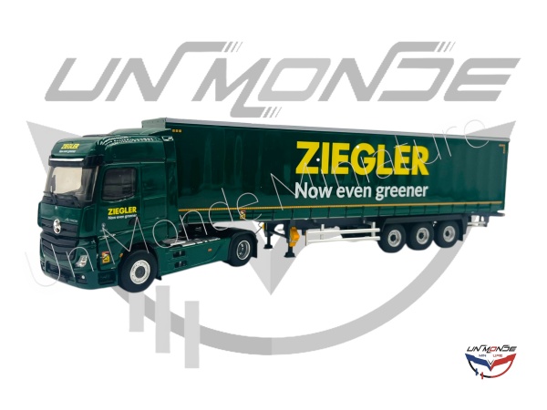 Mercedes Actros 5 Big Space Semi TAUTLINER ZIEGLER