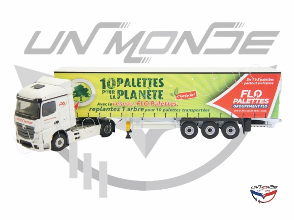 MERCEDES ACTROS 5 TAUTLINER PATRICE ANTOINE FLO PALETTES