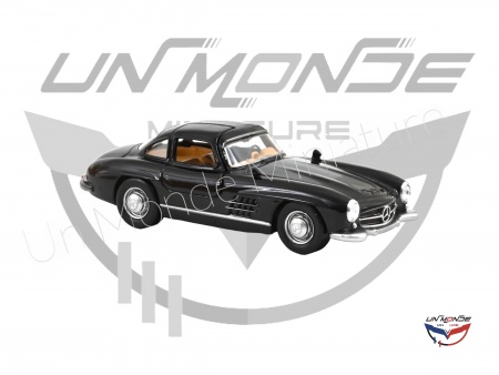 Mercedes Benz 300 SL 1954 Black Jet Car