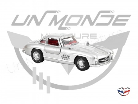 Mercedes Benz 300 SL 1954 Silver Jet Car