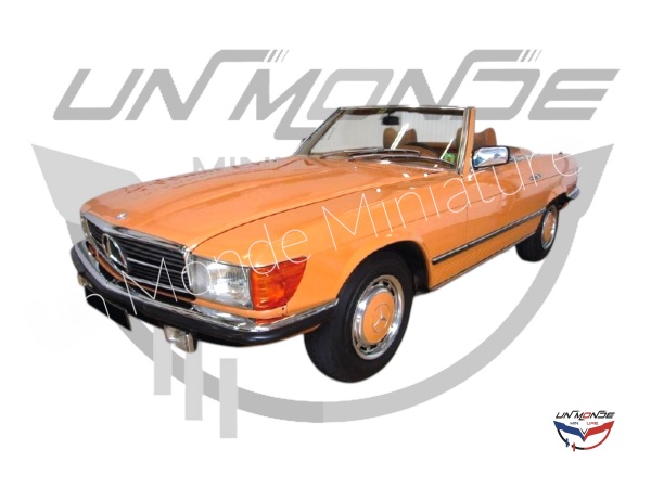 Mercedes-Benz 450 SL 1975 Cayenne Orange