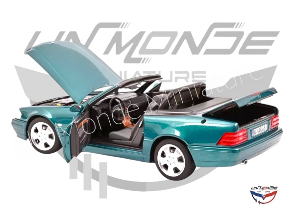 Mercedes-Benz SL 500 1999 Turquoise mtallis