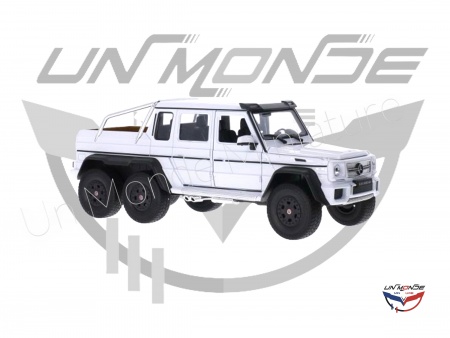 Mercedes G63 AMG 6x6 White