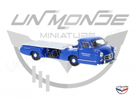 Mercedes Voiture de Course Schnell Transporteur Blue Wunder