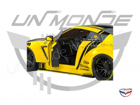 Nissan GT-R R35 With Liberty Walk Body Kit 2.0 2020 Yellow