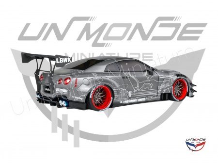 Nissan GT-R With Liberty Walk Body Kit 2.0 Catalogue Design 2020