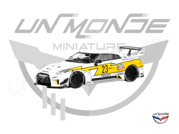 Nissan GTR35 LBWK 2019 Silhouette White