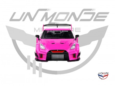 Nissan GTR35 LBWK Silhouette 2019 Purple