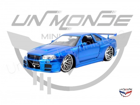 Nissan Skyline GT-R R34 Blue FF 2002