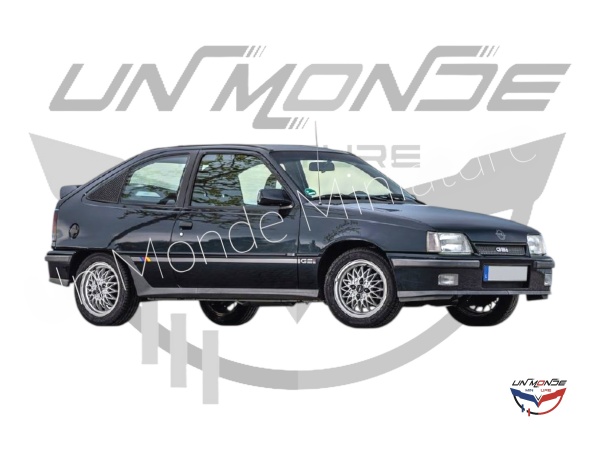 Opel Kadett GSi 1991 Black metallic Helmut Schmidt