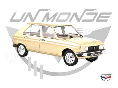 Peugeot 104 GR 1981 Beige Metallic