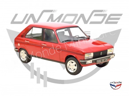 Peugeot 104 S 1981 Rouge