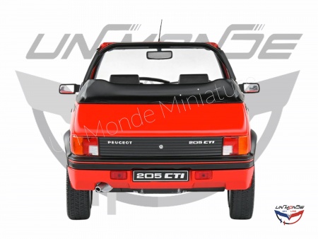 Peugeot 205 CTI Red 1986