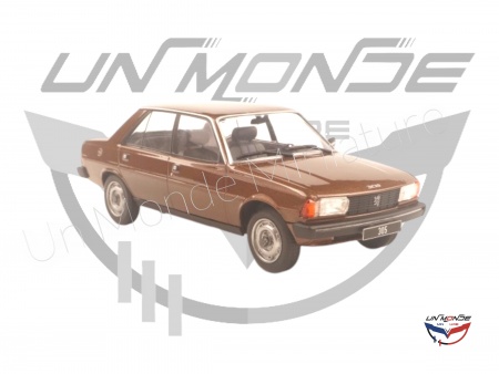 Peugeot 305 braun