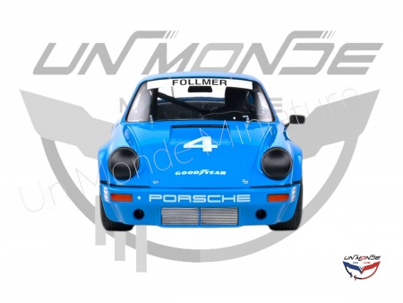 Porsche 911 #4 FOLLMER IROC Riverside 1974 Blue