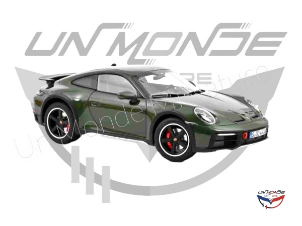 Porsche 911 Dakar 2023 Oakgreen Metallic