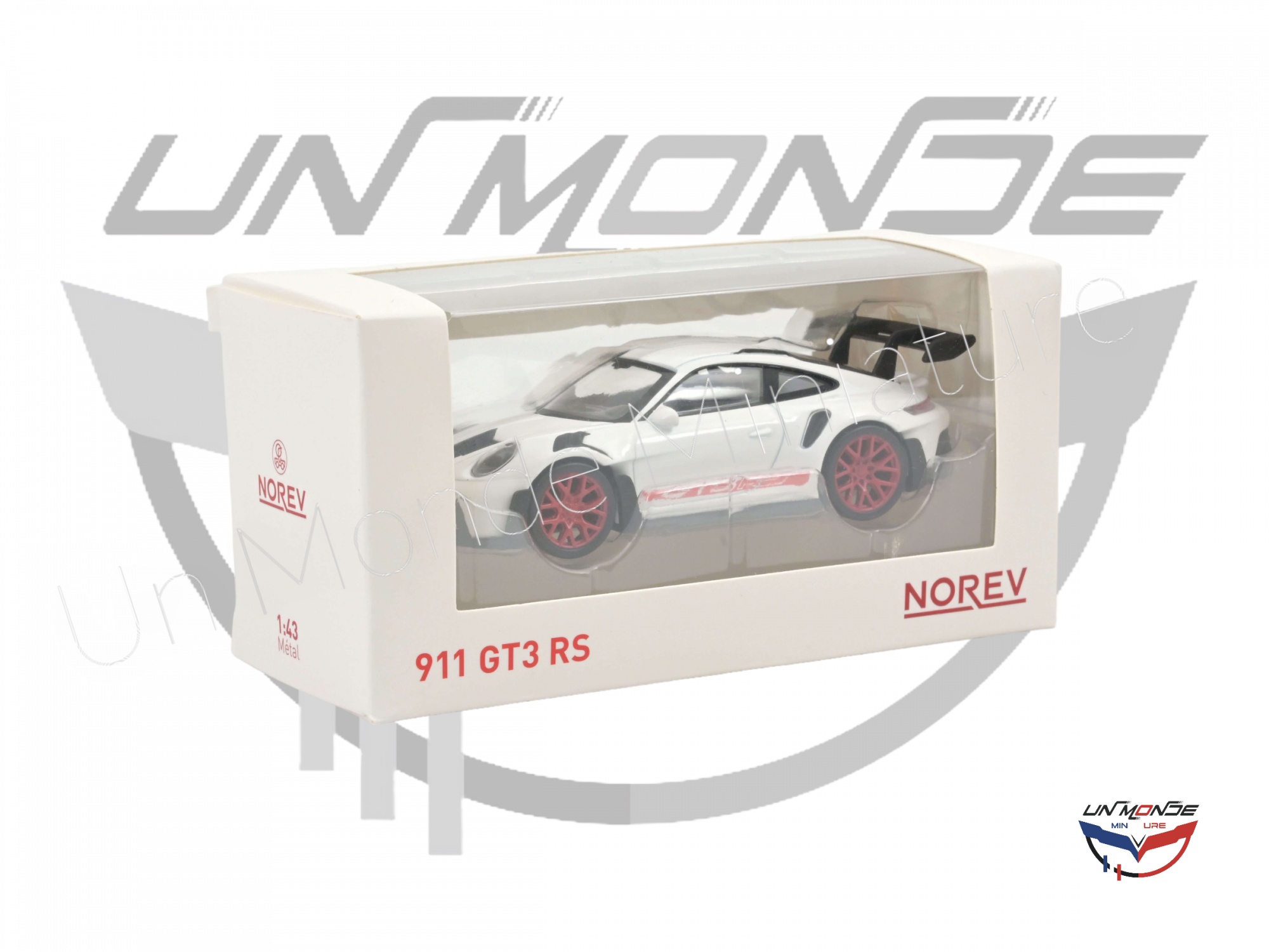 Voiture Miniature de Collection - NOREV 1/43 - PORSCHE 911 GT3 RS