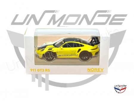 Porsche 911 GT3 RS 2022 Yellow and Black stickers Jet-car