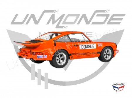 Porsche 911 Iroc #1 DONOHUE Daytona 1974 Orange