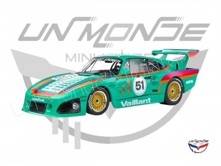 Porsche 953 K3 #51 Vaillant 1977 Green