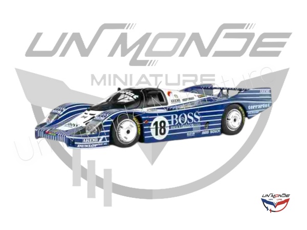 Porsche 956LH #18 LAESSIG-PLANKERHORN-WILSON 1983 Black