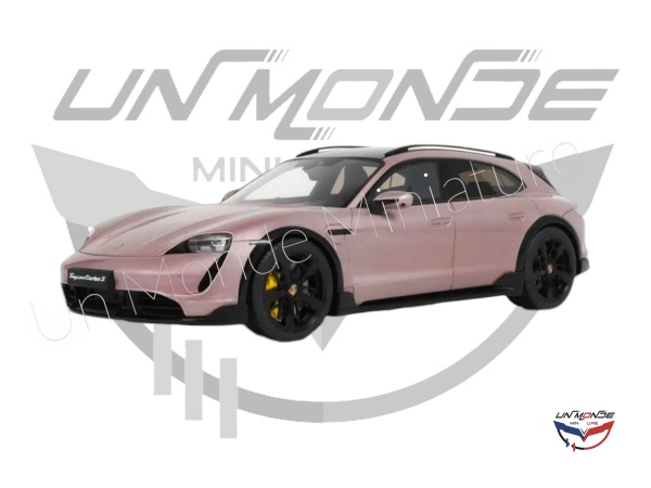 Porsche Taycan Turbo S Cross 2022 Pink