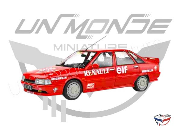 Renault 21 Turbo MK.1 Record de Vitesse sur Glace 1988 Red