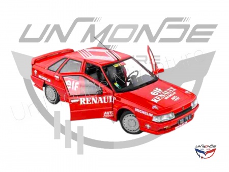 Renault 21 Turbo MK.1 Record de Vitesse sur Glace 1988 Red