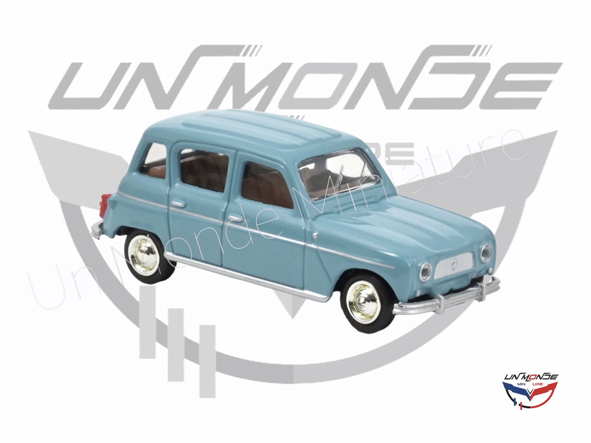 Miniature Renault 4L Bleue - Équipement auto