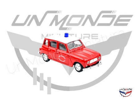 Renault 4L Pompiers