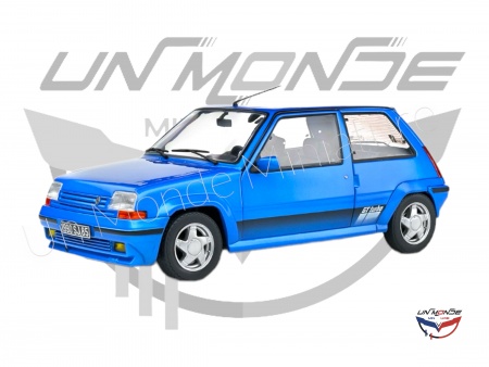 Renault 5 GT Turbo MK2 1989 Blue