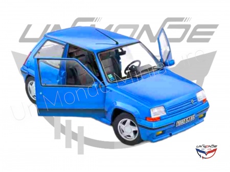 Renault 5 GT Turbo MK2 1989 Blue