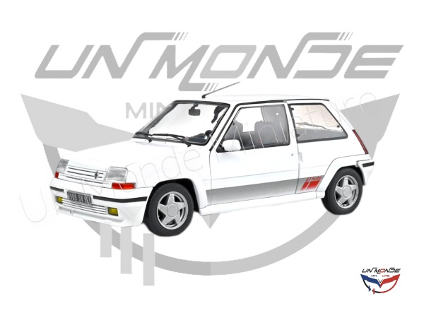 Renault 5 GT Turbo MK2 1989 Givre Nacre