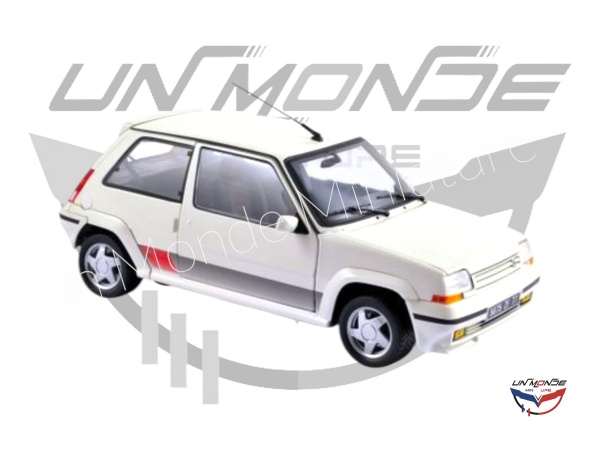 Renault 5 GT Turno Ph 2 1989 Panda White