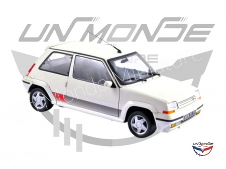 Renault 5 GT Turno Ph 2 1989 Panda White