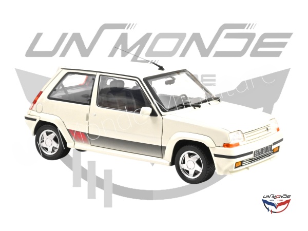 Renault 5 GT Turno Ph 2 1989 Panda White