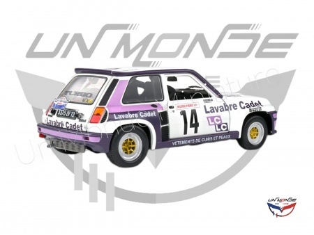 Renault 5 Turbo White #14 AURIOLLE/NOUAILLE 1983