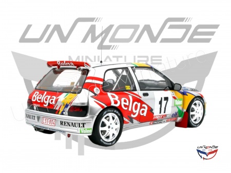 Renault Clio Maxi Kit Car White B.MUNSTER Ypres Rallye 1995