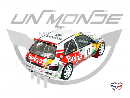 Renault Clio Maxi Kit Car White B.MUNSTER Ypres Rallye 1995