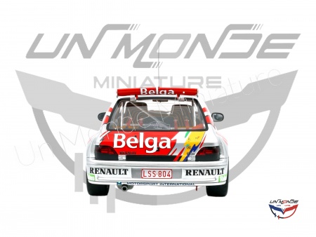 Renault Clio Maxi Kit Car White B.MUNSTER Ypres Rallye 1995