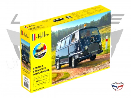 Renault Estafette Gendarmerie New Mould STARTER KIT