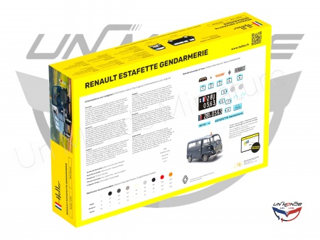 Renault Estafette Gendarmerie New Mould STARTER KIT