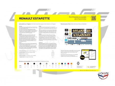 Renault Estafette New Mould