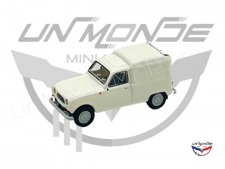 Renault R4 Fourgonnette White