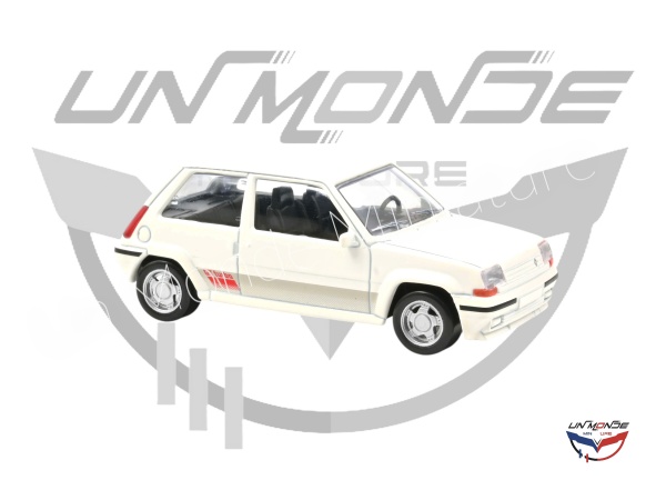 Renault SuperCinq GT Turbo Ph II 1988 Blanc Jet-car