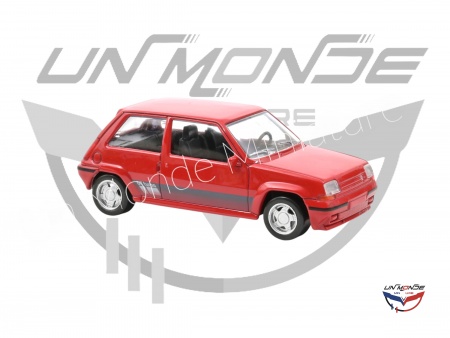 Renault SuperCinq GT Turbo Ph II 1988 Rouge Jet-car