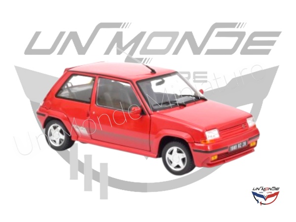 Renault Supercinq GT Turbo Ph II 1989 Red