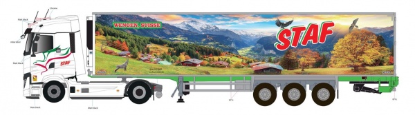 Renault T High 2023 Semi FRIGO STAF WENGEN