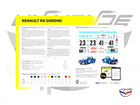 Renaut 8 Gordini STARTER KIT